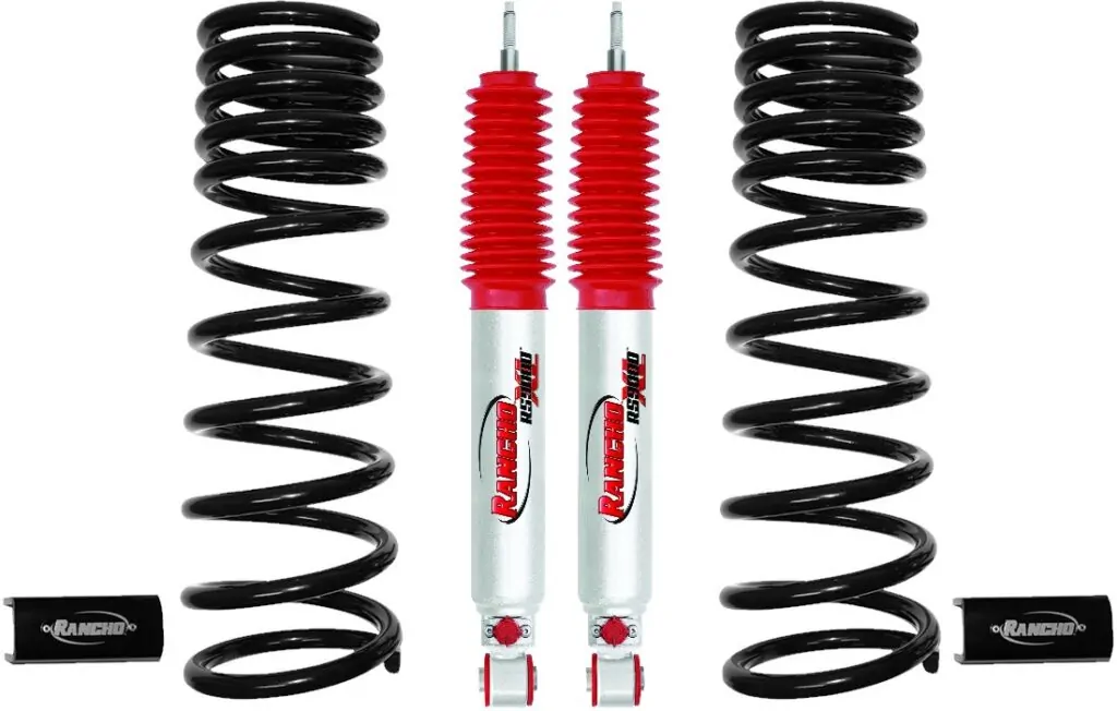 Rancho 2.5" Front Leveling Kit w/ RS9000 Series Front Shocks For 2003-2010 Dodge Ram 2500 4WD DIESEL