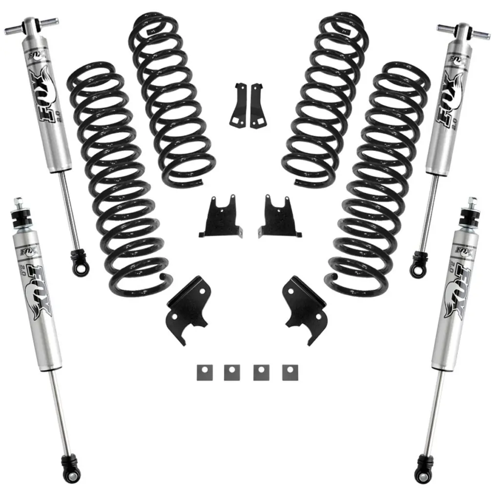 SuperLift 2.5" Lift Kit 2007-2018 Jeep Wrangler JK 2 Door FOX Shocks