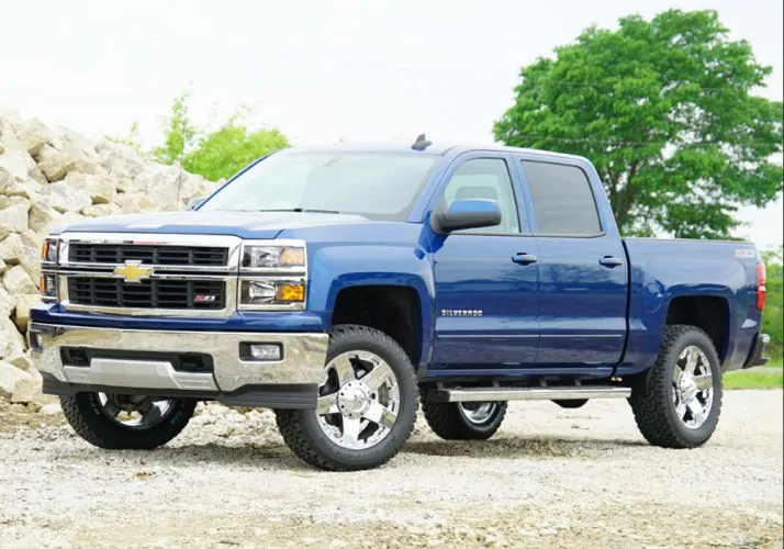 SuperLift 3.5" Lift Kit 2007-2016 Chevy Silverado GMC Sierra 1500 2WD CAST Steel Arms Bilstein Rear Shocks