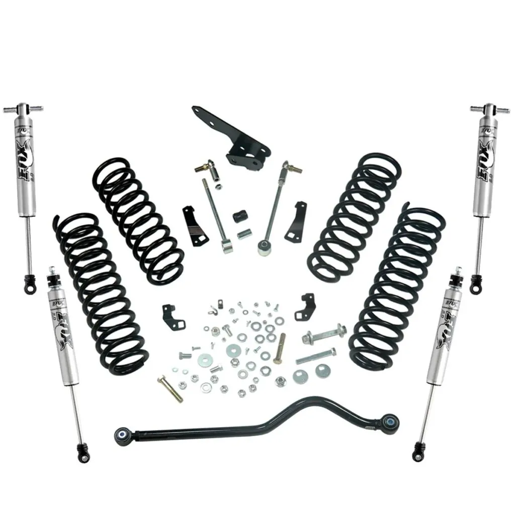 SuperLift 4" Lift Kit 2007-2018 Jeep Wrangler JK Unlimited FOX Shocks