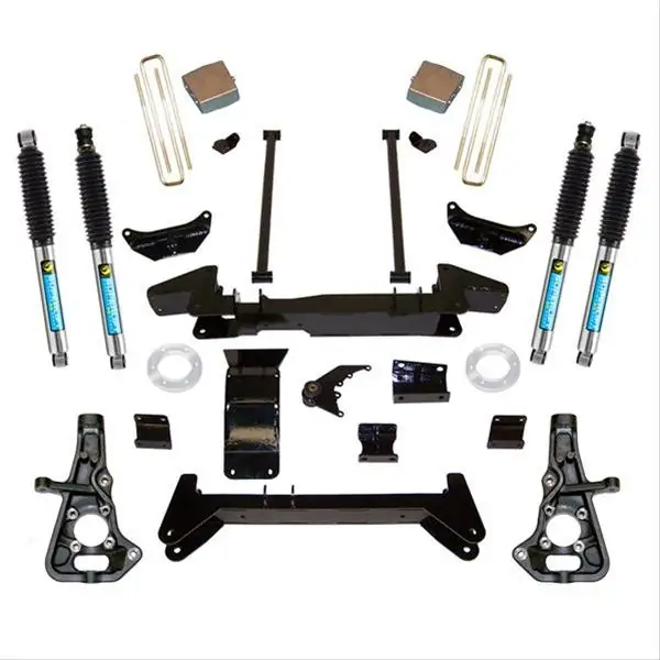 SuperLift 6" Lift Kit 1999-2010 Chevy Silverado GMC Sierra 2500 Non HD/1500HD 4WD Knuckle Kit Bilstein Shocks