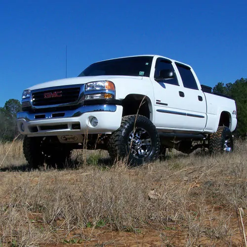 SuperLift 6" Lift Kit 2001-2010 Chevy Silverado GMC Sierra 2500HD/3500 4WD Knuckle Kit Bilstein Shocks