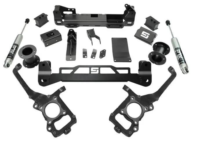 SuperLift 6" Lift Kit 2021 Ford F-150 4WD FOX 2.0 Rear Shocks