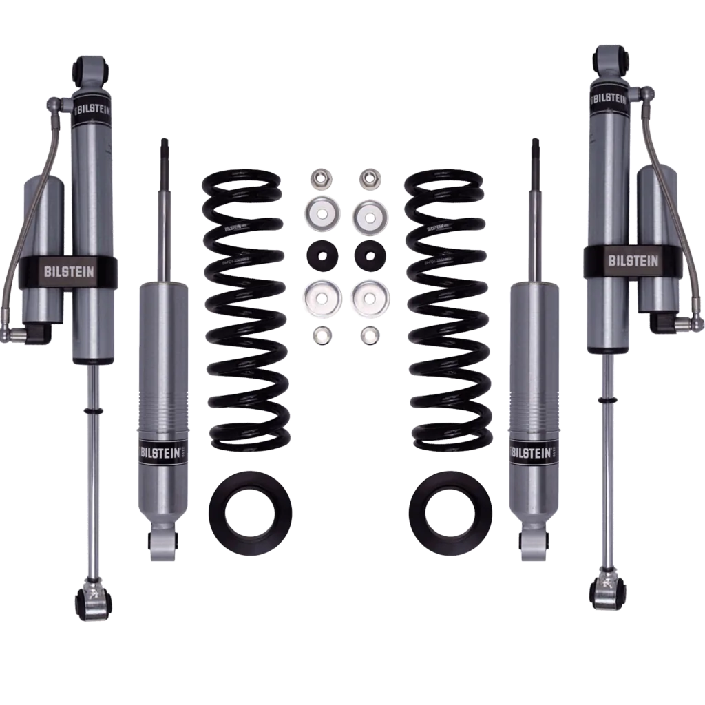 Bilstein 0-2.8" Front Lift 6112 Coilovers, 5160 Rear Reservoir Shocks for 1995-2004 Toyota Tacoma