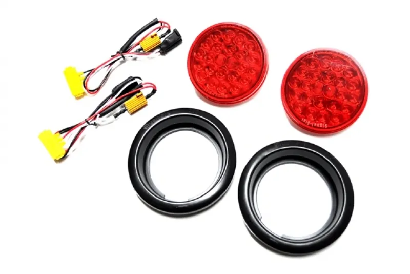 Jeep JK LED Tail Light Set Of 2 07-18 Wrangler JK EVO Manufacturing