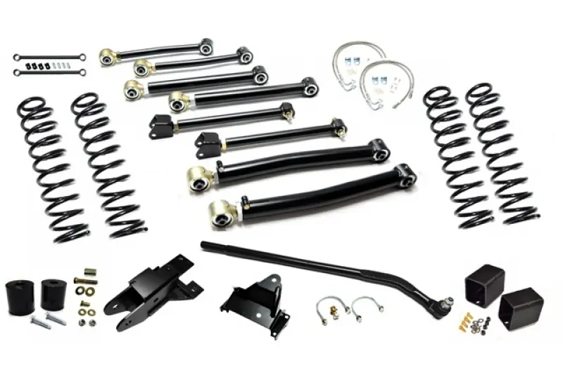 EVO MFG JK Enforcer Kit 4 Inch w/ Draglink Flip Stage 3 Right Hand Drive EVO Manufacturing