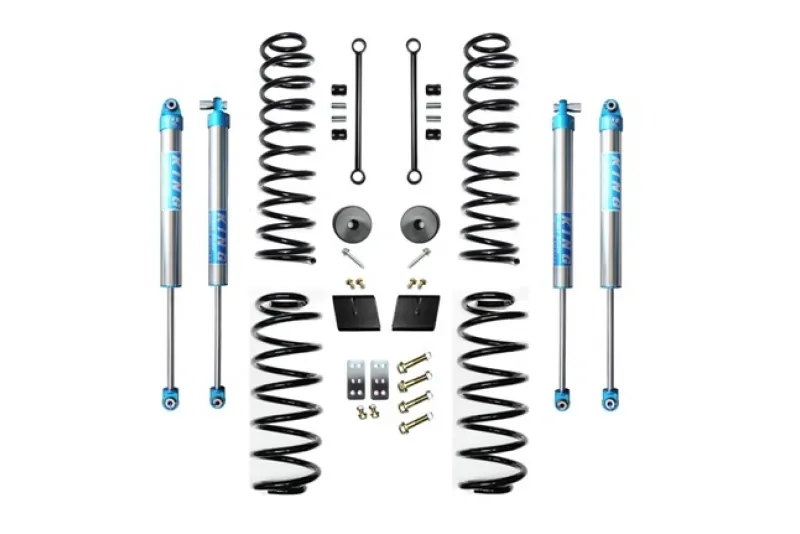 Jeep Wrangler JL 2.5 Inch Enforcer Lift Stage 1 with EVO SPEC King 2.0 Shocks EVO Manufacturing