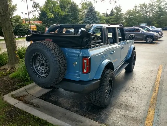 Zone Offroad 2" Coil Spring Spacers Lift Kit For 2021 Ford Bronco