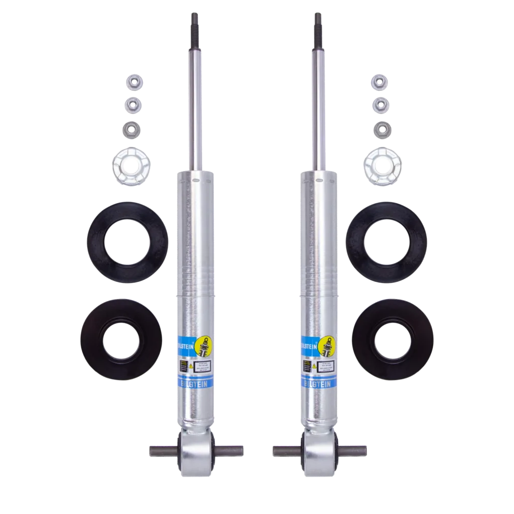 Bilstein B8 5100 (Ride Height Adjustable) 0-2.3" Front Lift Shocks for 2021 Chevrolet Suburban 1500 2WD/4WD