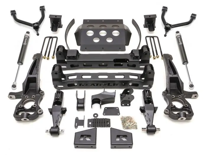 ReadyLift 8 Lift Kit Chevy-GM Silverado - Sierra 1500 - 2019-2022 with Falcon 1.1 Monotube Shocks