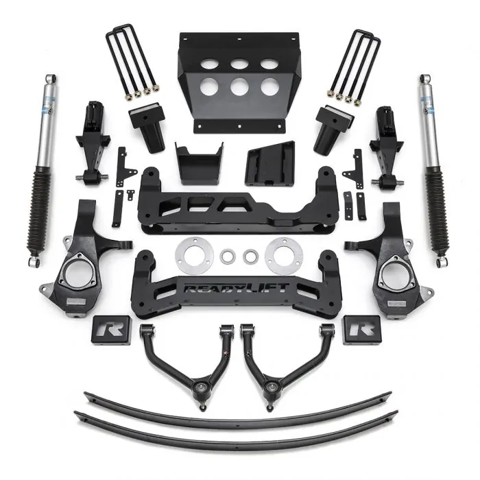 ReadyLift 9 Lift Kit Chevy-GM Silverado-Sierra 1500 - 2014, 2015, 2016, 2017, 2018 W-Alum or Stamped Steel Suspension 44-3490