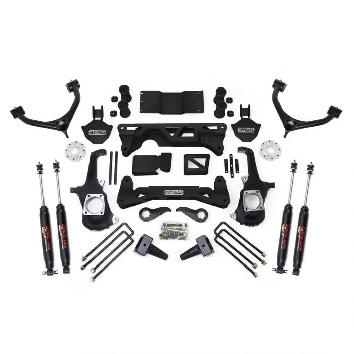 ReadyLift 7-8 Lift Kit with SST3000 Shocks for 2011-2019 Chevy-GM Silverado-Sierra 2500HD-3500HD 44-3070