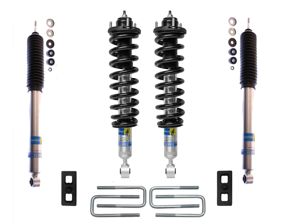 Bilstein 5100 1.5-3" Lift Kit with Assembled Coilovers for 2000-2006 Toyota Tundra