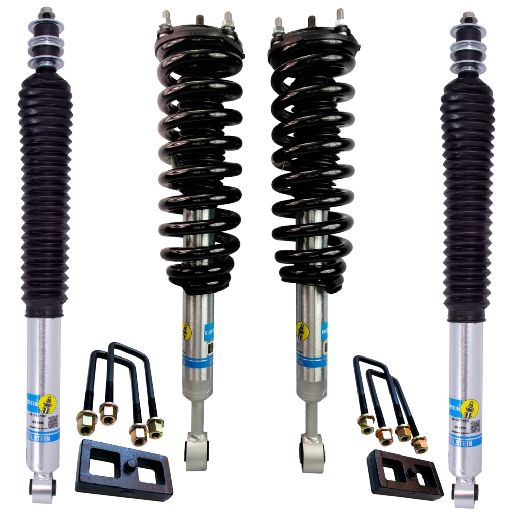 Bilstein 5100 2.5" Lift Kit Assembled Coilovers for 2007-2021 Toyota Tundra