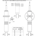 Bilstein 6112 0-2.5" Front Lift Coils and Shocks for 2021-2022 Ford F-150 4WD 3.5L clip location