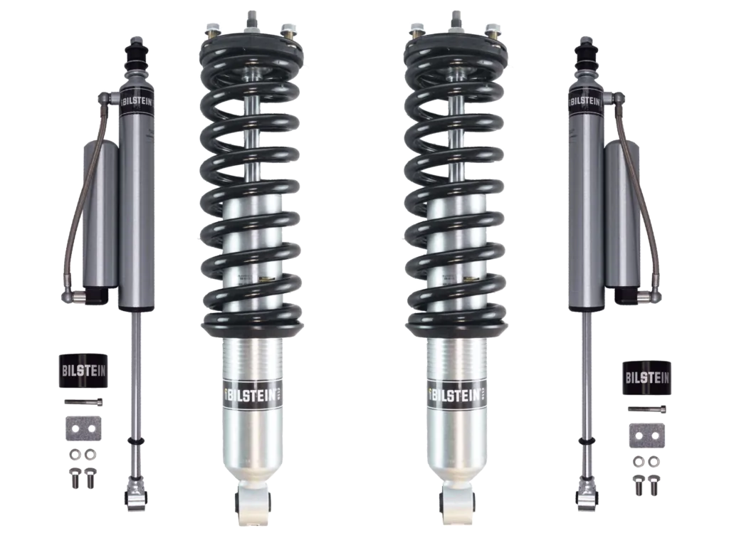 Bilstein 6112 0-3.5" Front Assembled Coilovers, 5160 0-2" Rear Lift Shocks 2010-2023 Toyota 4Runner