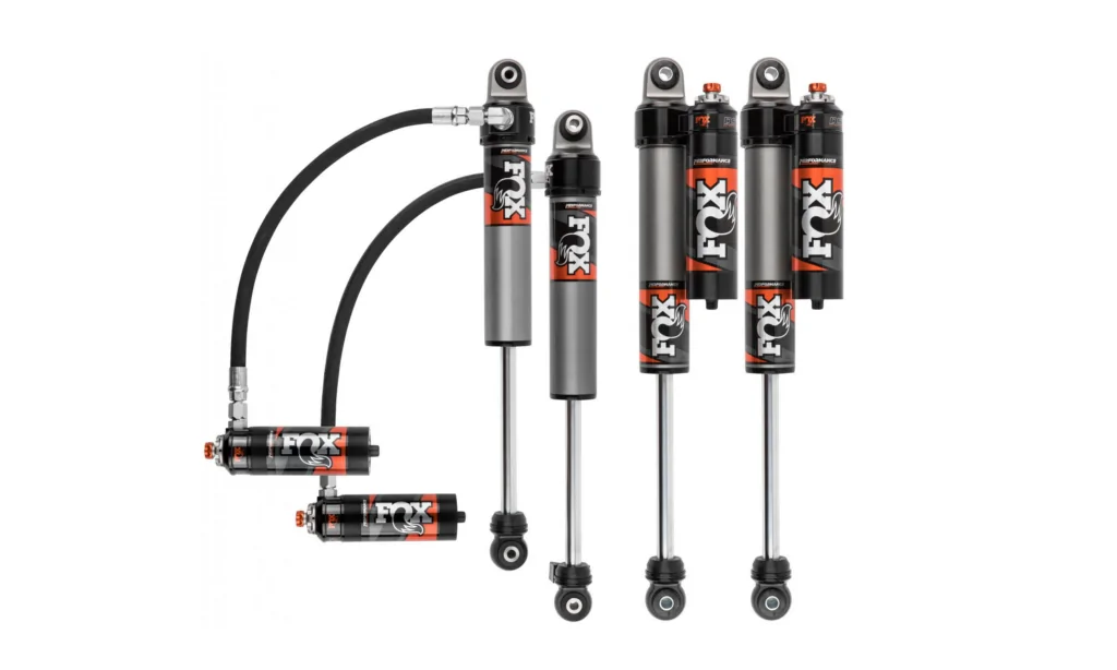 Fox Performance Elite Series 2-3 Front-Rear Lift Shock for 2018-2023 Jeep Wrangler JL 2WD-4WD 2.5 Reservoir Compression Adjustable