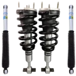 Bilstein 6112 Front Assembled 0.3-2.5" Coilovers with rear 5100 Shocks for 2019-2022 Chevy/GMC Sierra Silverado 1500 2WD/4WD