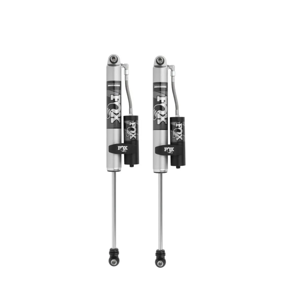 Fox Perf Series 2-3 Rear Lift Shocks for 2018-2022 Jeep Wrangler JL 2WD-4WD with 2.0 Smooth Body Reservoir