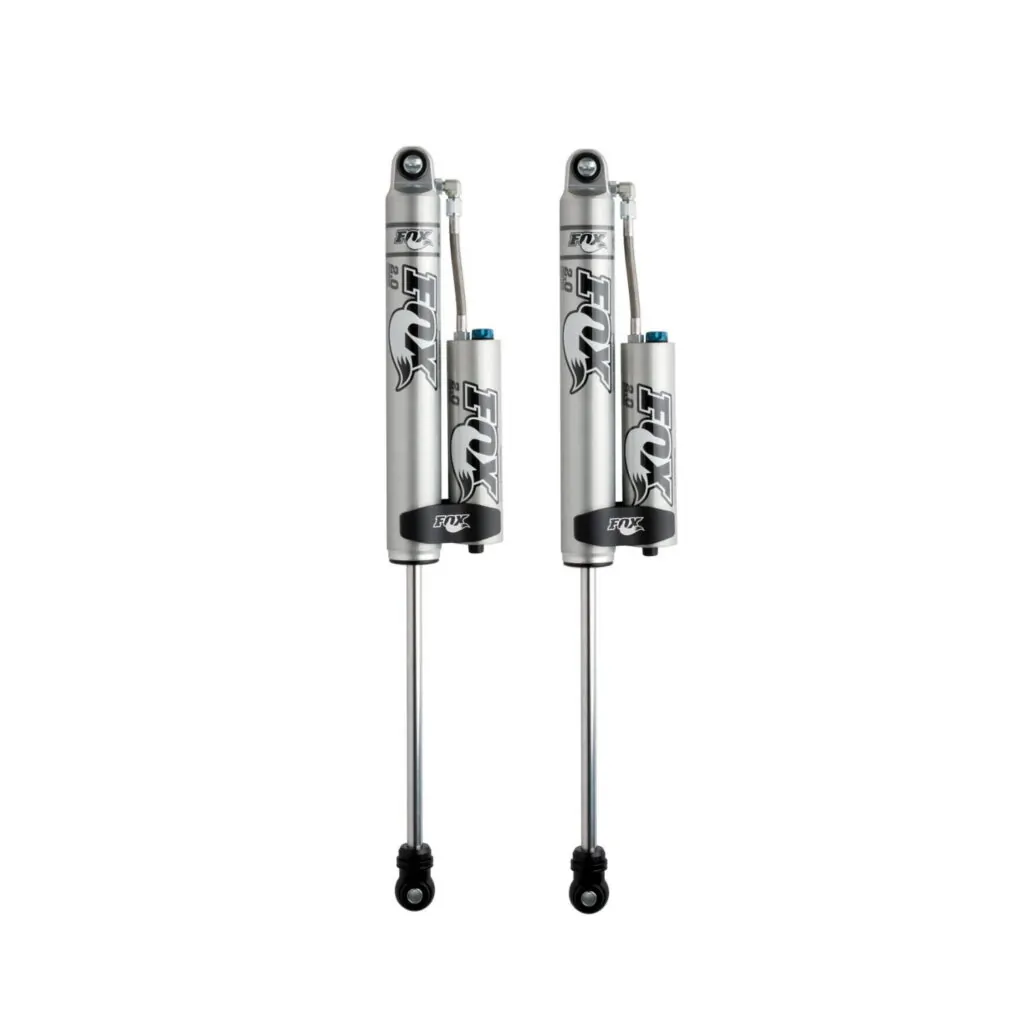 Fox Perf Series 2.5-4 Rear Lift Shocks for 2007-2018 Jeep Wrangler JK 2WD-4WD with 2.0 Smooth Body Reservoir Compression Adjustable