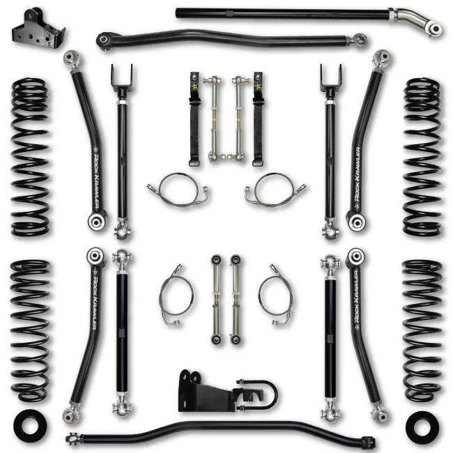 Rock Krawler JK 4.5 Inch X Factor Lift Kit 07-18 Wrangler 2 Dr - JK45XF-2