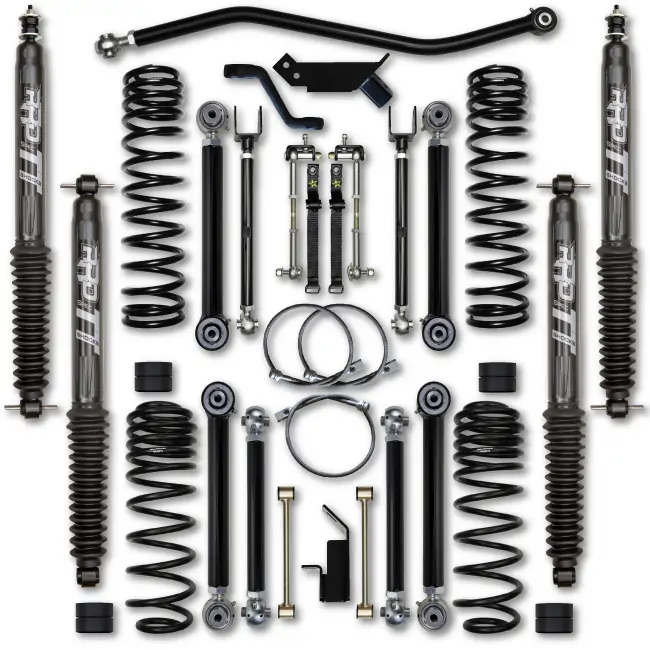 Rock Krawler LJ 2.0 Inch X Factor Short Arm Lift Kit w/ Twin Tube Shocks 04-06 Wrangler Unlimited - LJ20XF-TT