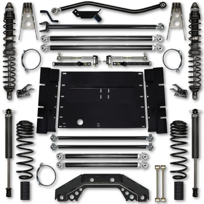 Rock Krawler LJ 5.5 Inch X Factor Long Arm Stg 1 Lift Kit w/ Coilover Shocks 04-06 Wrangler Unlimited - LJ55COMP-S1