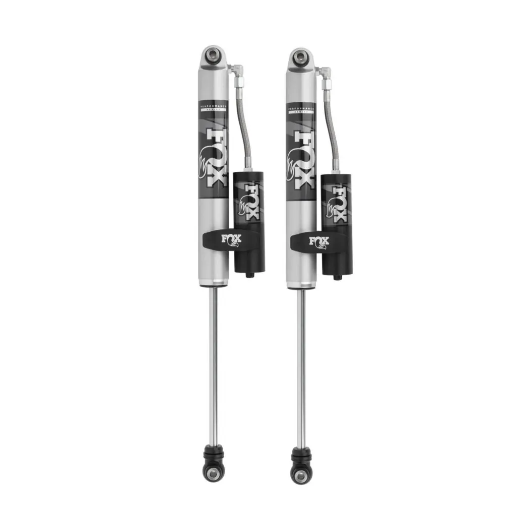 Fox 2.0 Perf Series 4-6 Rear Lift Reservoir Shocks for 2014-2016 Ram 3500 4wd