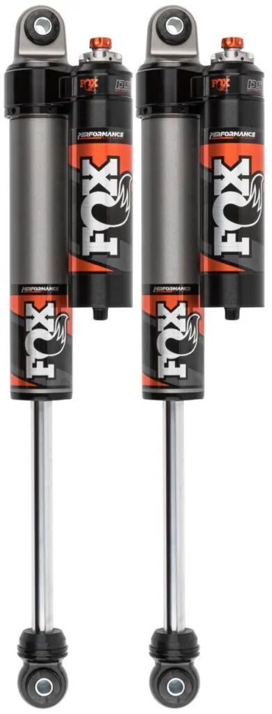 Fox 2.5 Perf Elite Series 0-1.5 Rear Lift Shocks for 2017-2022 Ford F-350 4wd