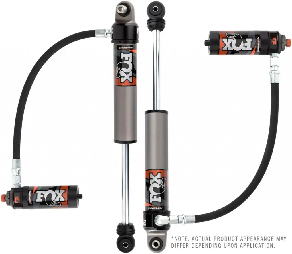 Fox 2.5 Perf Elite Series 4.5-6 Front Lift Shocks for 2007-2018 Jeep Wrangler JK 2wd-4wd