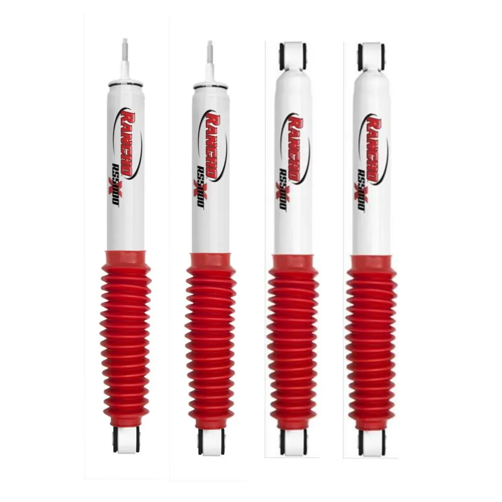 Rancho RS5000X 4-6 Front and Rear Lift Shocks for 2003-2010 Dodge Ram 2500-3500 4wd