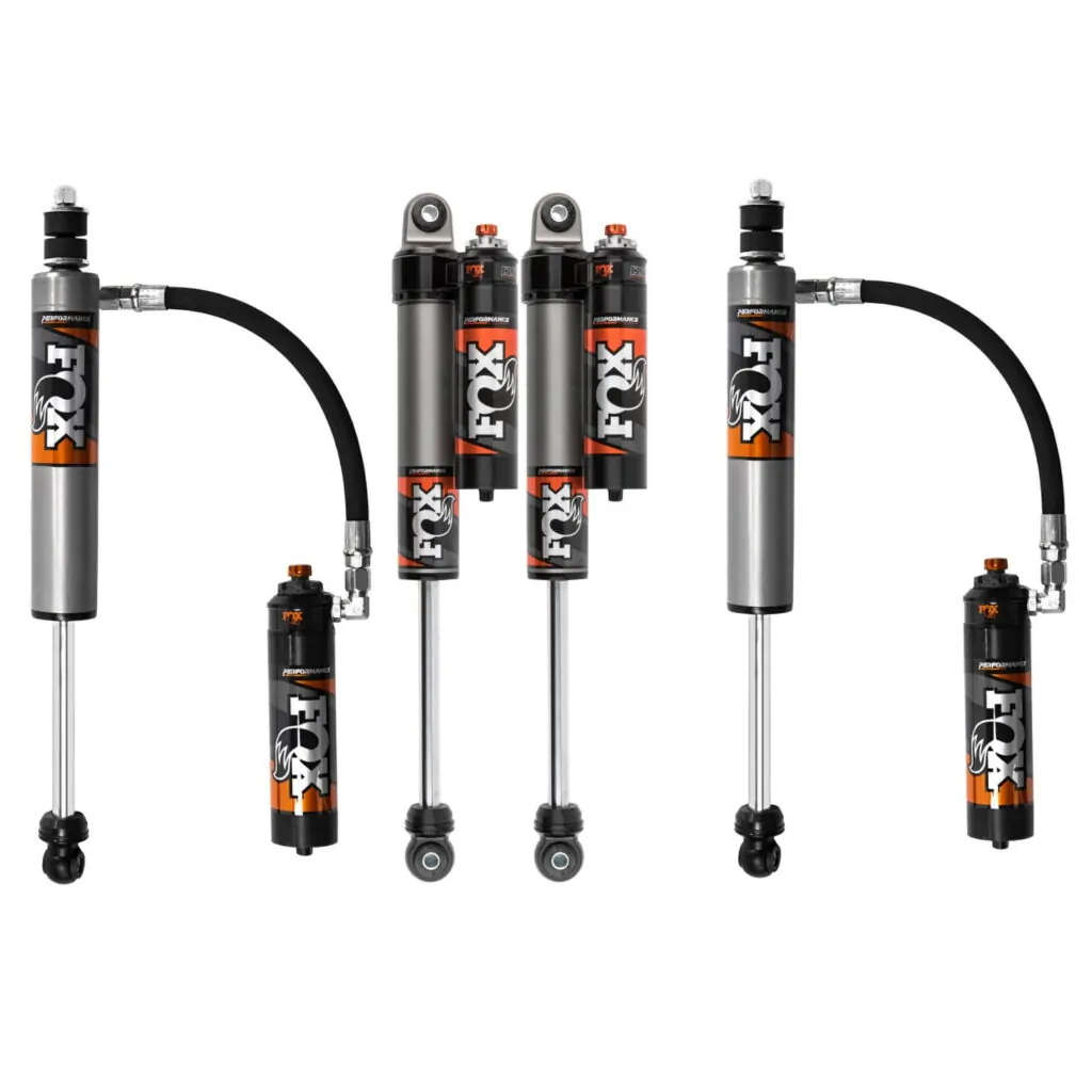 Fox Perf 2.5 Elite Series Res 4-6 Front and Rear Lift Shocks for 2017-2019 Ford F-250 Super Duty 4WD