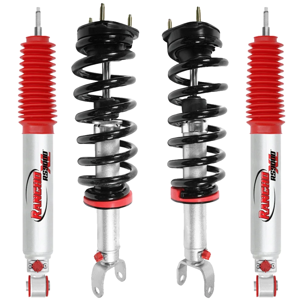 Rancho quickLIFT 2" Front Lift Coilovers, 0" Rear Shocks For 2019-2021 Ram 1500 4WD