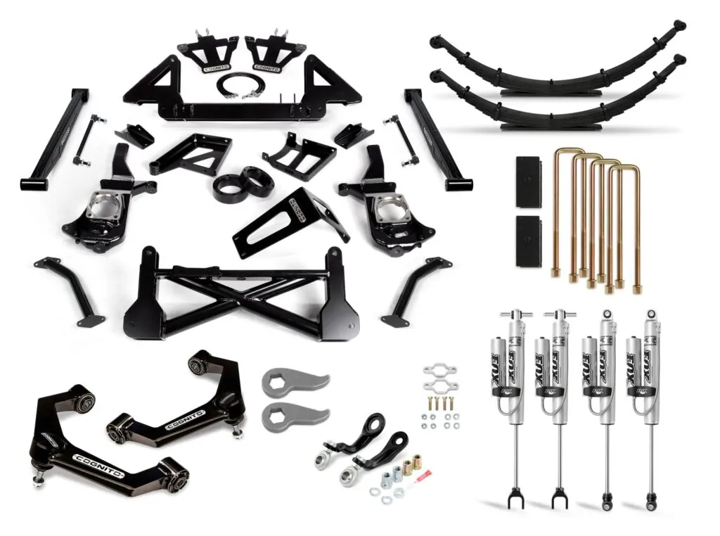 Cognito 12" Performance Lift Kit with Fox 2.0 PSRR Shocks For 20-22 Silverado/Sierra 2500/3500 2WD/4WD