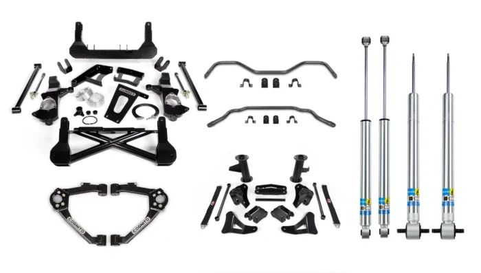 Cognito 10" Performance Lift Kit with Bilstein 5100 Series Shocks For 14-18 Suburban 1500/Yukon XL 1500 2WD/4WD With OEM Aluminum/ Stamped Steel Upper Control Arms