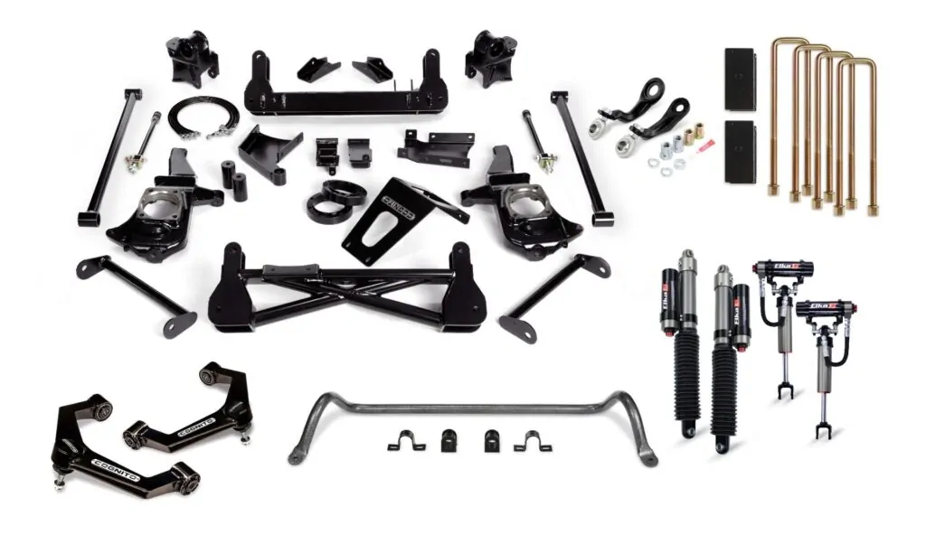 Cognito 7" Premier Lift Kit with Elka 2.5 Shocks for 11-19 Silverado/Sierra 2500/3500 2WD/4WD