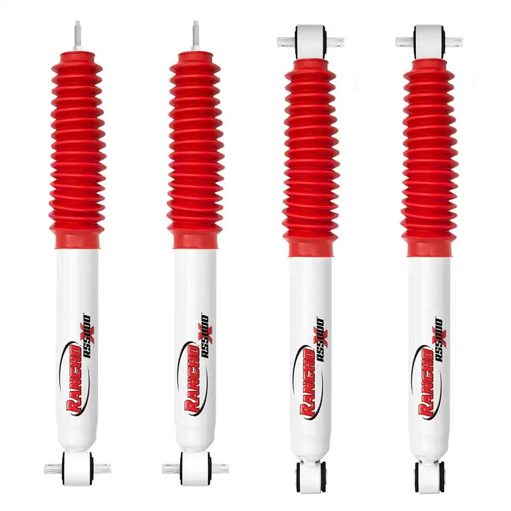 Rancho RS5000XTM 3.5" Lift Shocks for 1997-2006 Jeep Wrangler TJ with Rancho Suspension RS55255 RS55256