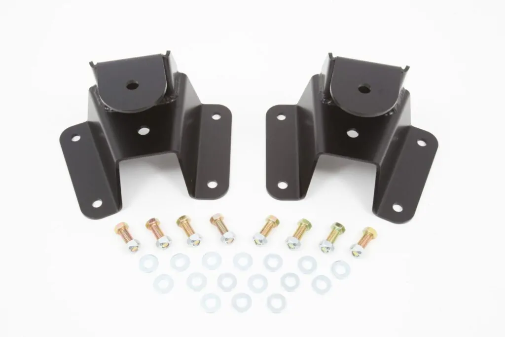 McGaughy's 2"" Drop Hangers Rear For 1973-1987 Chevy C10 2wd 33155