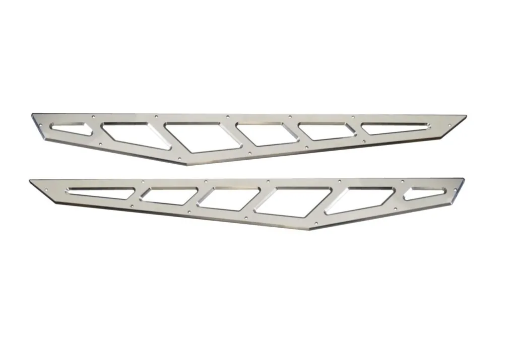 McGaughy's Traction Bar Billet Face Plates For 2011-2013 Ram 2500 51323