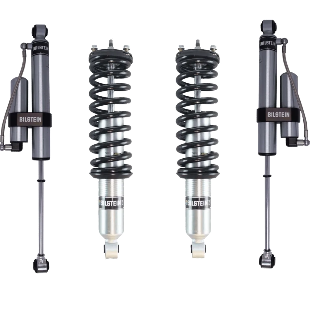 Bilstein 0-2.8" Assembled Front Lift 6112 Coilovers, 5160 Rear Reservoir Shocks for 1995-2004 Toyota Tacoma