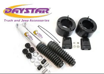 Daystar 2" Leveling Kit Front 2 Scorpion Shocks Included For 13-21 Ram 3500 4WD KC09138BK