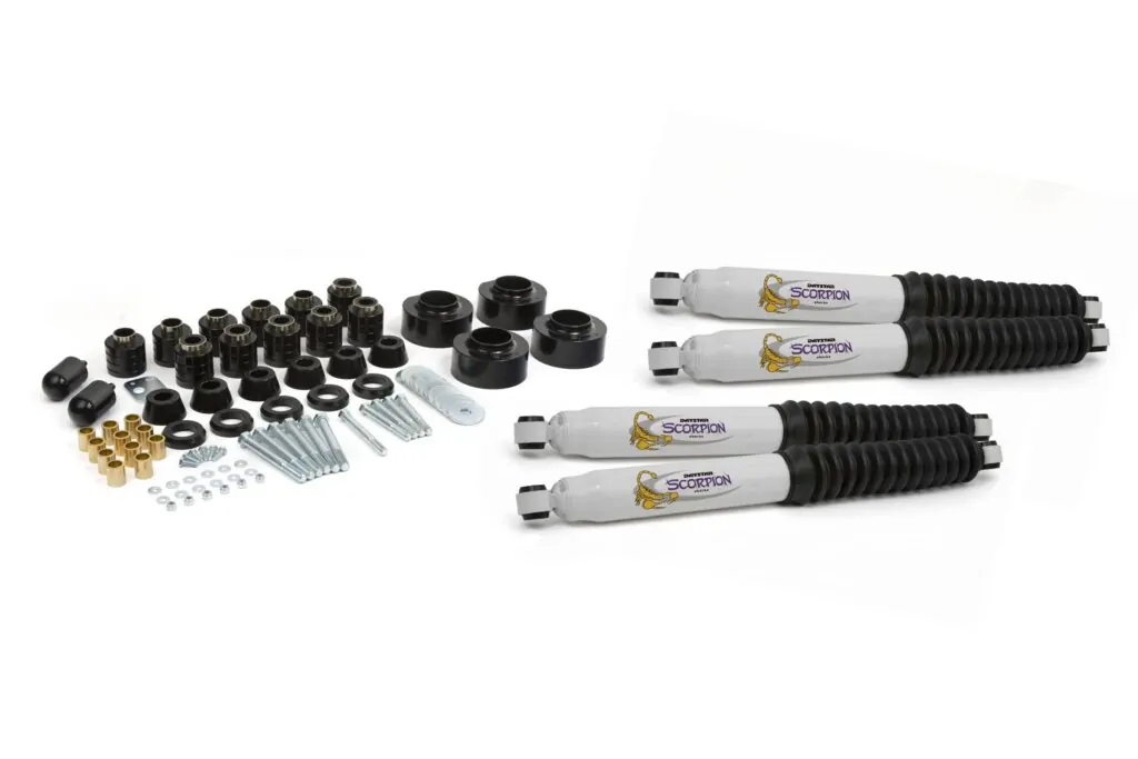 Daystar 2.75" Combo Kit W/Shocks For 1997-2006 Jeep TJ KJ09160BK