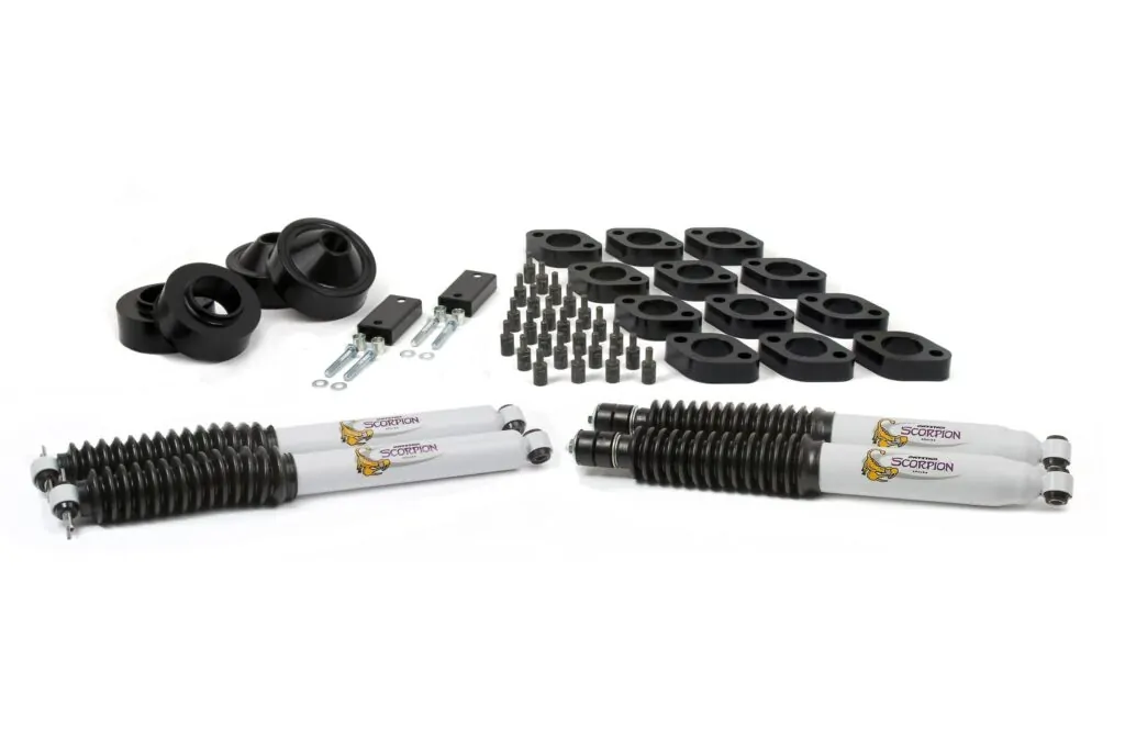 Daystar 2.75" Combo Kit W/Shocks For 2007-2018 Jeep Wrangler JK KJ09161BK