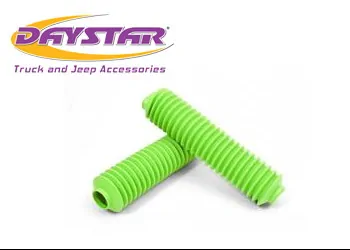 Daystar Shock Boots and Zip Ties Bagged Fluorescent Green Pair KU20002FG