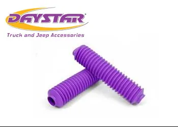 Daystar Shock Boots and Zip Ties Bagged Purple Pair KU20002PR