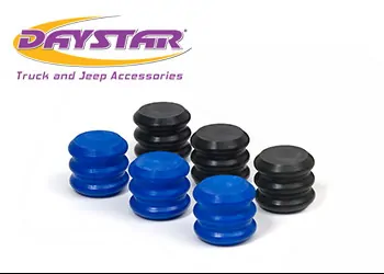 Daystar Stinger Bump Stop Rebuild Kit Includes 3 Black/Blue EVS Inserts KU71093