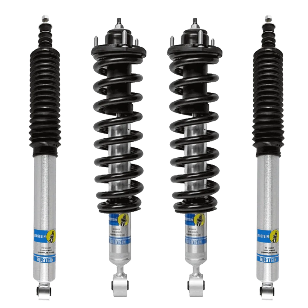 Bilstein/OME 5100 1.5-3" Lift Assembled Coilovers and Rear Shocks for 2000-2006 Toyota Tundra