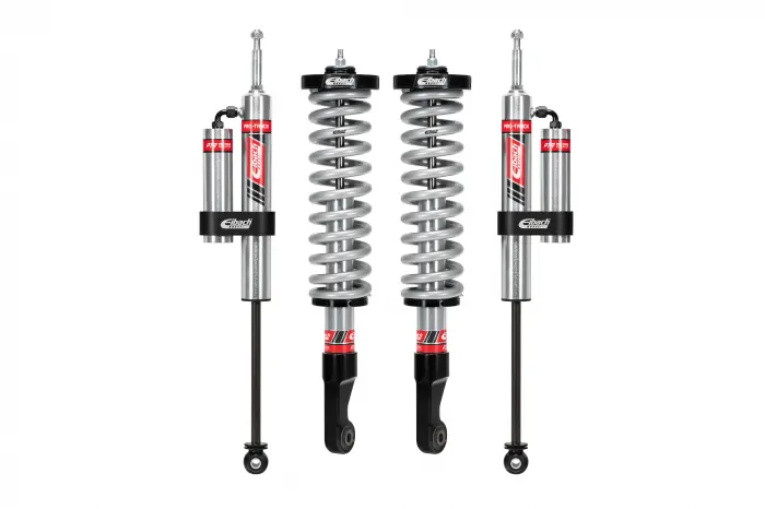 Eibach PRO-Truck Stage 2R 0-2.75 Front Coilovers and 0-1.5 Rear Res Shocks for 2016-2021 Toyota Tundra 4WD