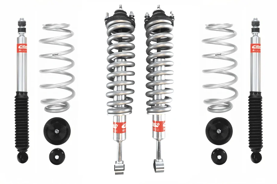 Eibach Pro-Truck 0-2.5" Front Assembled Coilovers 0-1" Rear Lift System (Stage 1) for 2003-2009 Lexus GX470