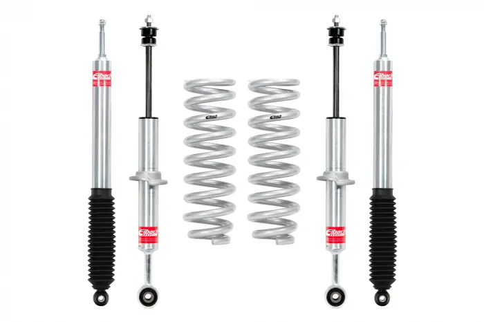 Eibach Pro-Truck 2 Front Shocks:Coils and 0-1.5 Rear Lift Shocks Stage 1 For 2007-2021 Toyota Tundra